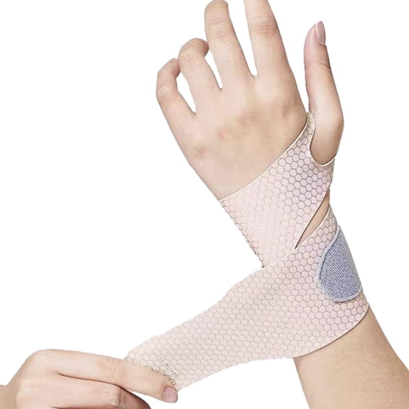 Happydeer Wrist Brace Breathable Ultra Thin Unisex Fitness Adjustable Straps for Carpal Tunnel Arthritis Pain Relief