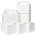 Happyhiram 50 Count Large STF9 Party Gift Boxes with 9x6x6 Gable Lunch ...