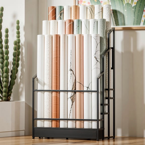 Happyhtes 3-Tier Heavy Duty Metal Storage Display Rack, Sturdy Metal Shelves, Versatile Organizer for Garage, Kitchen, Warehouse, and Display