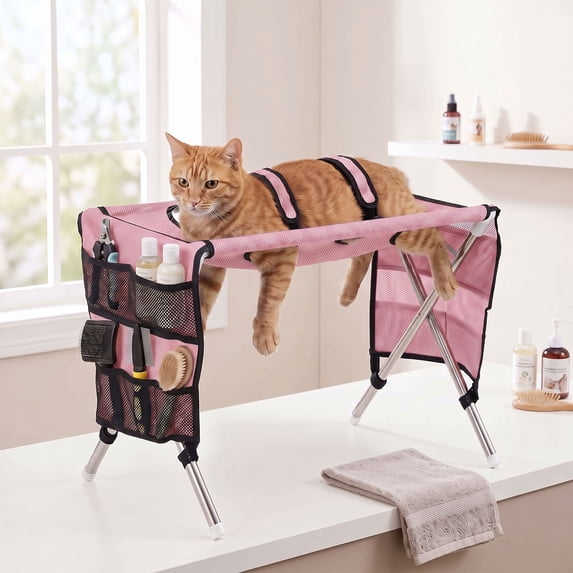 Happyhtes Pet Bath Grooming Hammock Anti Scratch Bite Resistant 22 Lbs ...