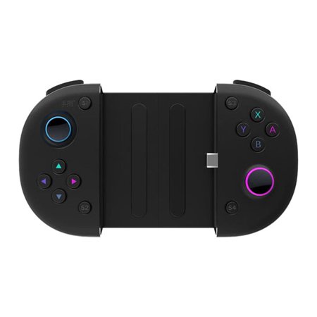 Happyline PS4/PS5 Controller Charger Station,Upgraded Charging Dock with LED Indicator, Safety Chip Protection, Dual USB Type C Fast Charging Design, Emulator & Mobile 2 in 1 GamePad Type-C Version