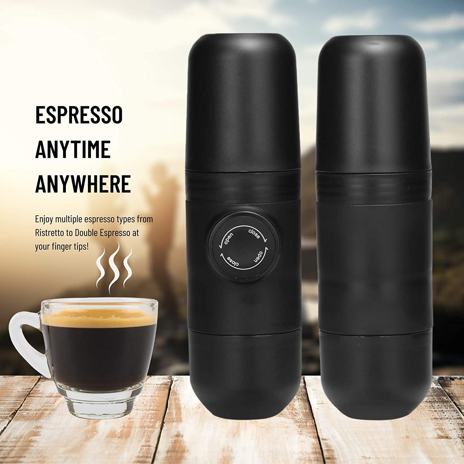 Shop LePresso 75W Portable Espresso Coffee Machine