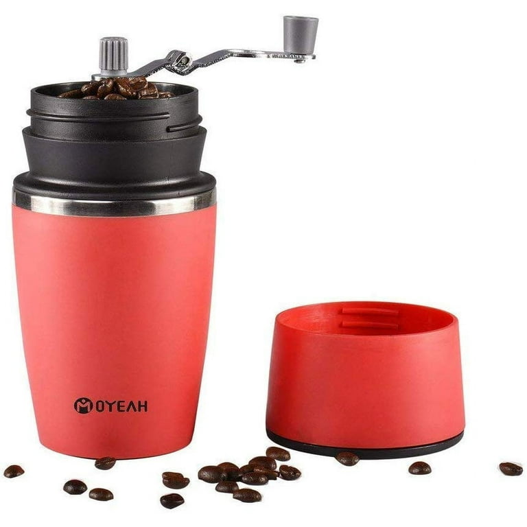 Happyline Portable Small Travel Coffee Maker And Coffee Grinder Mug Brewer  For Camping Office Outdoor 