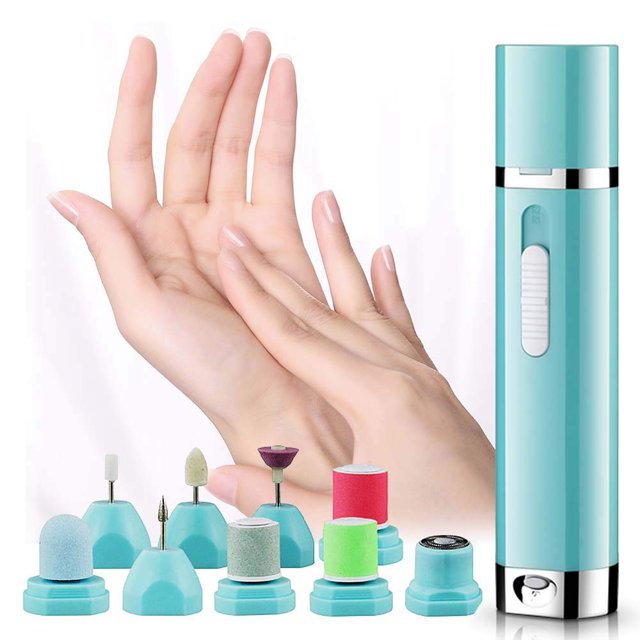 "Happyline" Professional Electric Manicure & Pedicure Set, Portable Nail File System & Callus