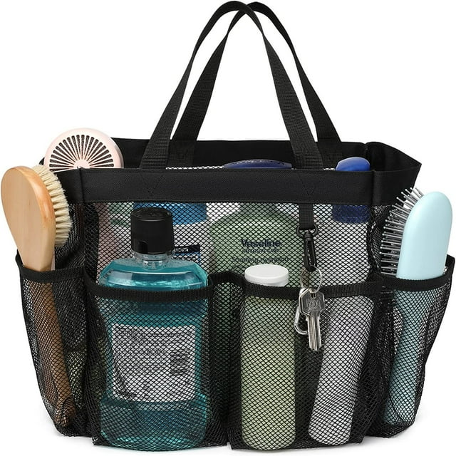 Happylost Mesh Shower Caddy Portable for College Dorm Large Bathroom