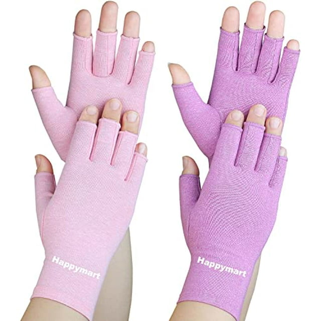 Happymart 2 Pairs Arthritis Gloves, Hand Compression Gloves for