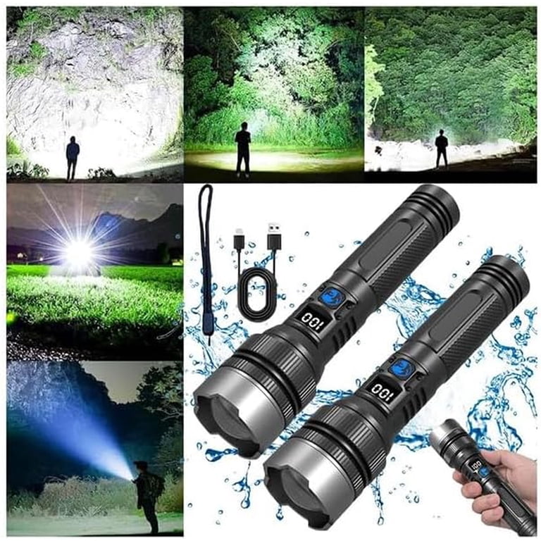 Happytion Flashlight, 2025 The Ultimate Survival Flashlight