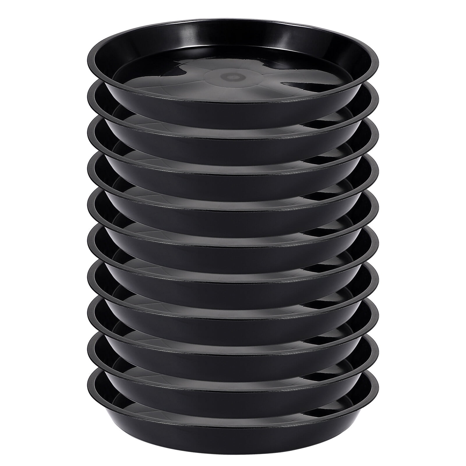 Happyyami 10Pcs Flower Pot Saucer Planter Saucer Drip Trays Round ...