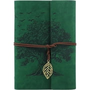 Hapric Leather Notebook Journal A5,80 sheets/160 pages