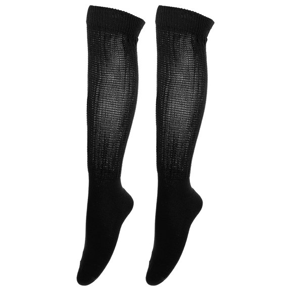 Haqieyen 1 Pair Premium All Seasons Socks Simple Piled Style Stockings Warm Socks