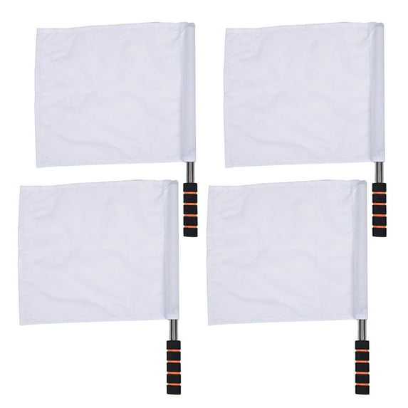 Haqieyen 4pcs Referee Flag Sports Track Field Competition Flag