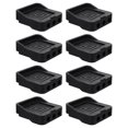 Haqieyen 8 Rubber Washing Machine Leg Pads Refrigerator Base Protector