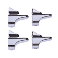 Haqieyen Adjustable Heavy Duty Floating Shelf Brackets for Thick