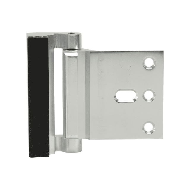 Haqieyen Black Aluminum Door Hinges with Lock Pin for Kitchen Furniture