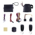 Haqieyen Folding Car Alarm System Set Oneway Security System