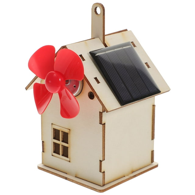 Haqieyen Solar Energy DIY Wooden Science Experiment Kit for Kids and