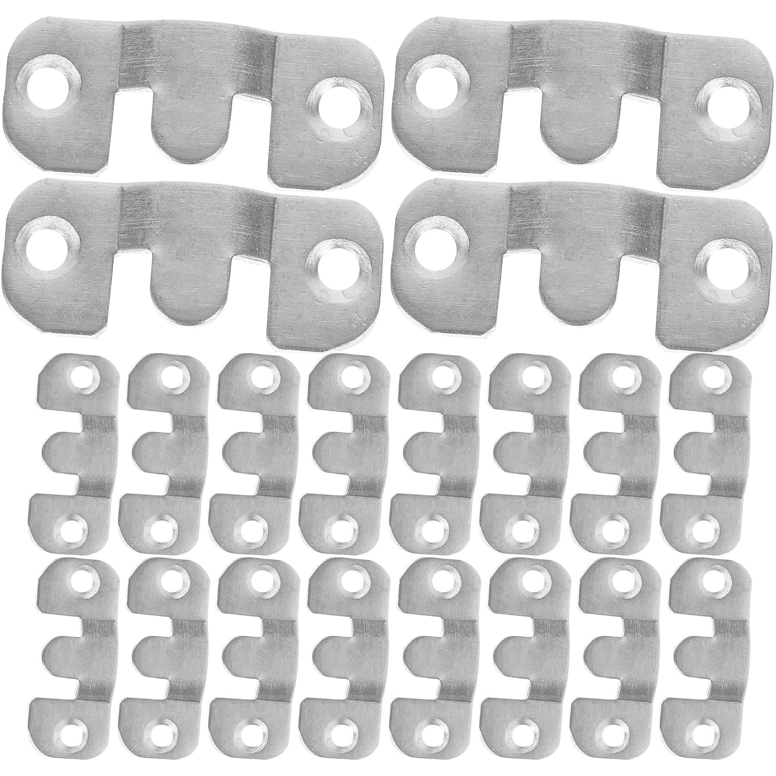 Haqieyen Stainless Steel French Cleat Hanger for Large Pictures and