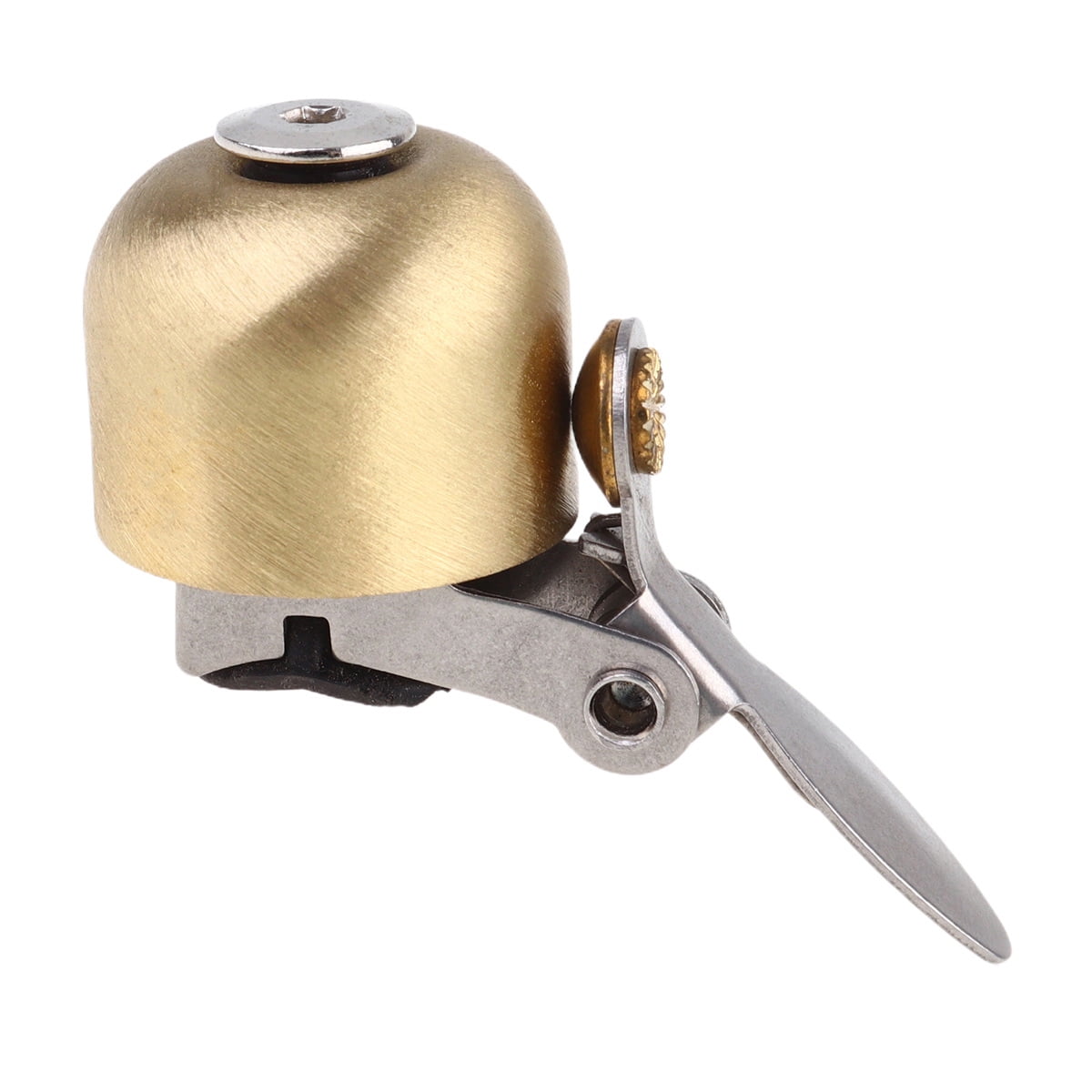 Haqieyen Vintage Copper Bike Bell Classic Long Bell Dial Horn Loud