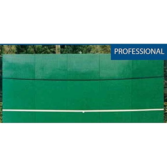 Har-Tru Tennis Court Accessories - Bakko Backboards - Professional Flat Series - 10' x 16' (4 Panels)