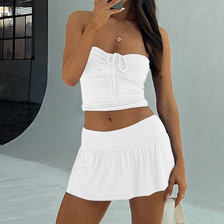 Harajuku Fashion Shorts Women’s Pleated Sexy Casual Backless