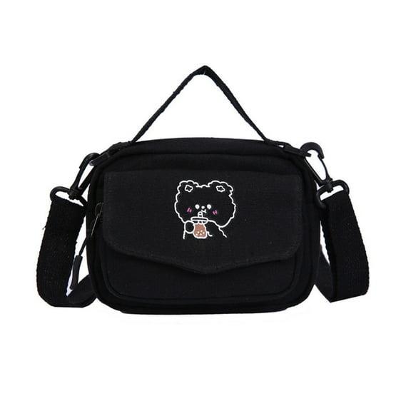 Harajuku Ita Bag Japanese Cute Shoulder Bags for Women Canvas Bag Itabag