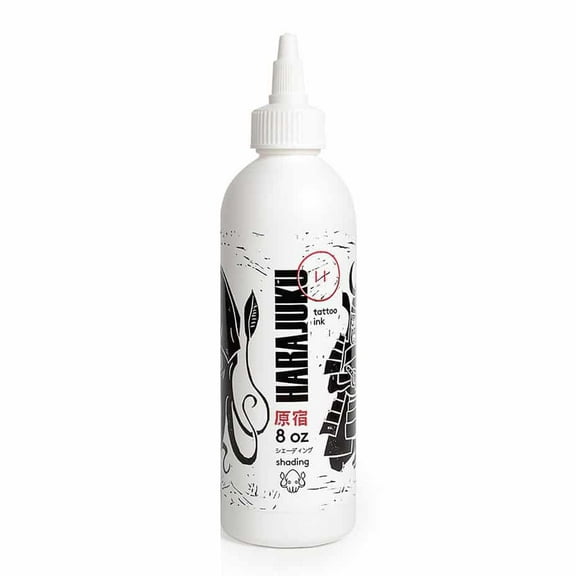 Harajuku Shading Tattoo Ink by Radiant Colors Pigment - Japanese  Shader Tatuage Sumi - 8oz
