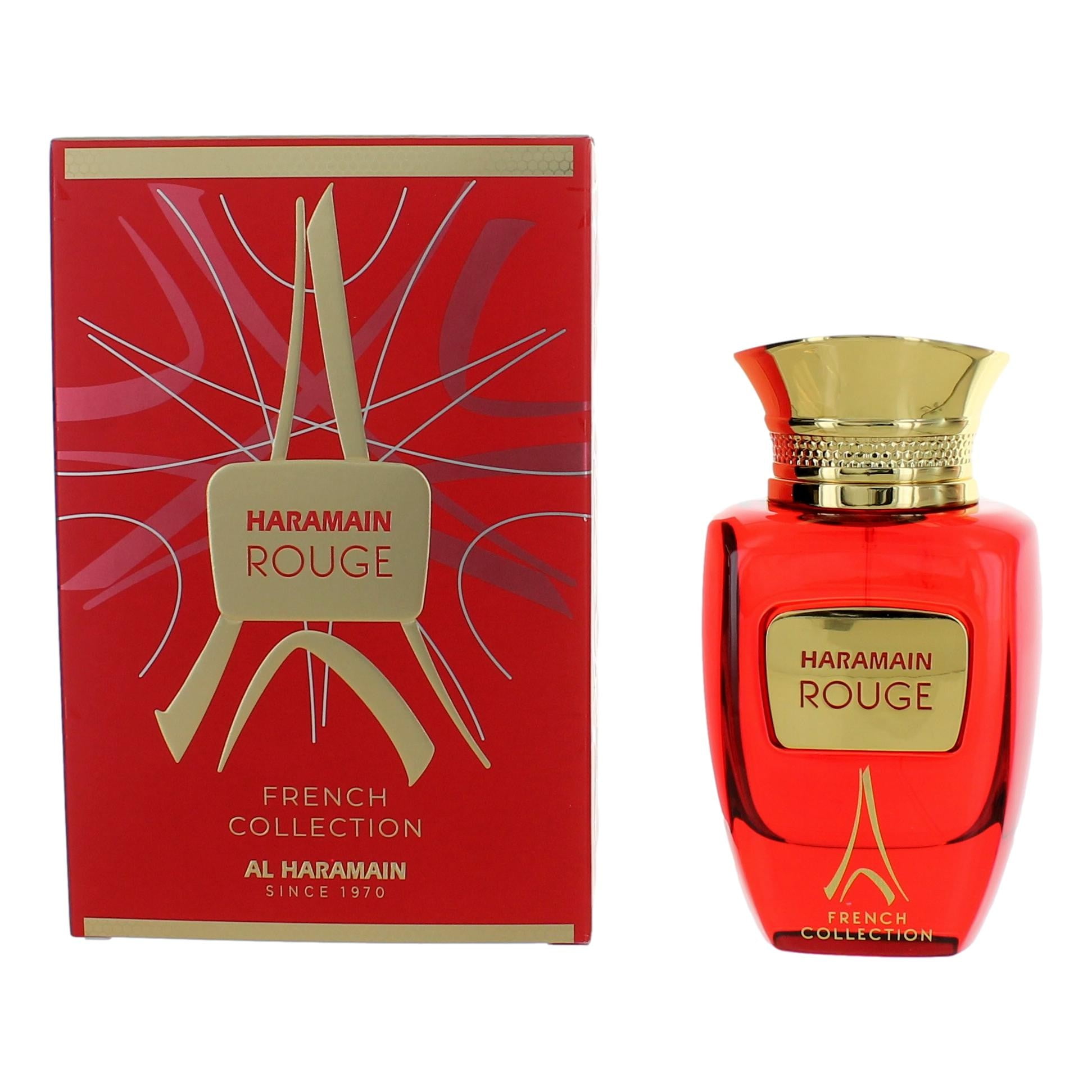 Haramain Rouge French Collection by Al Haramain, 3.3 oz Eau De Parfum ...