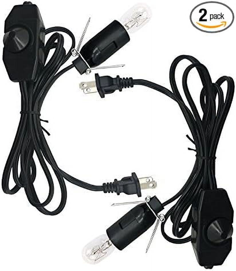 Haraqi Himalayan Salt Lamp Cords with Dimmer Switch,Original