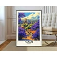 thumbnail image 1 of Harare Poster, Harareharare Print, Harare Photo, Harare Poster Print, Harare Travel Poster, Harare Zimbabwe, Harare City Art Wall Art, Modern Wall Decor, 8x12 UNFRAMED, 1 of 2