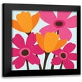 thumbnail image 1 of Harbick, N 12x12 Black Modern Framed Museum Art Print Titled - Spring Blooms II, 1 of 5
