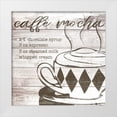 thumbnail image 1 of Harbick, N. 12x12 White Modern Wood Framed Museum Art Print Titled - Farmhouse Mocha, 1 of 4