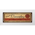 thumbnail image 1 of Harbick, N 18x9 White Modern Wood Framed Museum Art Print Titled - Self Serve Laundry, 1 of 4