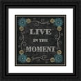 thumbnail image 1 of Harbick, N 20x20 Black Ornate Wood Framed with Double Matting Museum Art Print Titled - Chalkboard Inspirations II, 1 of 4