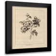 thumbnail image 1 of Harbick, N. 20x24 Black Modern Framed Museum Art Print Titled - Vintage Ranunculus, 1 of 5