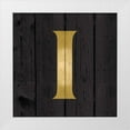 thumbnail image 1 of Harbick, N. 26x26 White Modern Wood Framed Museum Art Print Titled - Gold Alphabet I, 1 of 4