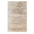 thumbnail image 1 of Harbinger 2 x 3 Shag Area Rug, Handwoven Eco Friendly Blend, Light Gray, 1 of 5
