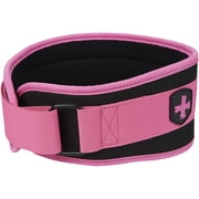 Harbinger 4.5" Unisex Foam Core Weight Lifing Belt - L - Pink