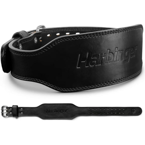 Harbinger 7MM Pro Leather Weight Lifting Belt - Large