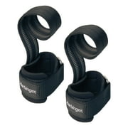 Harbinger Big Grip Pro No-Slip Nylon Lifting Straps with DuraGrip, 1 Pair