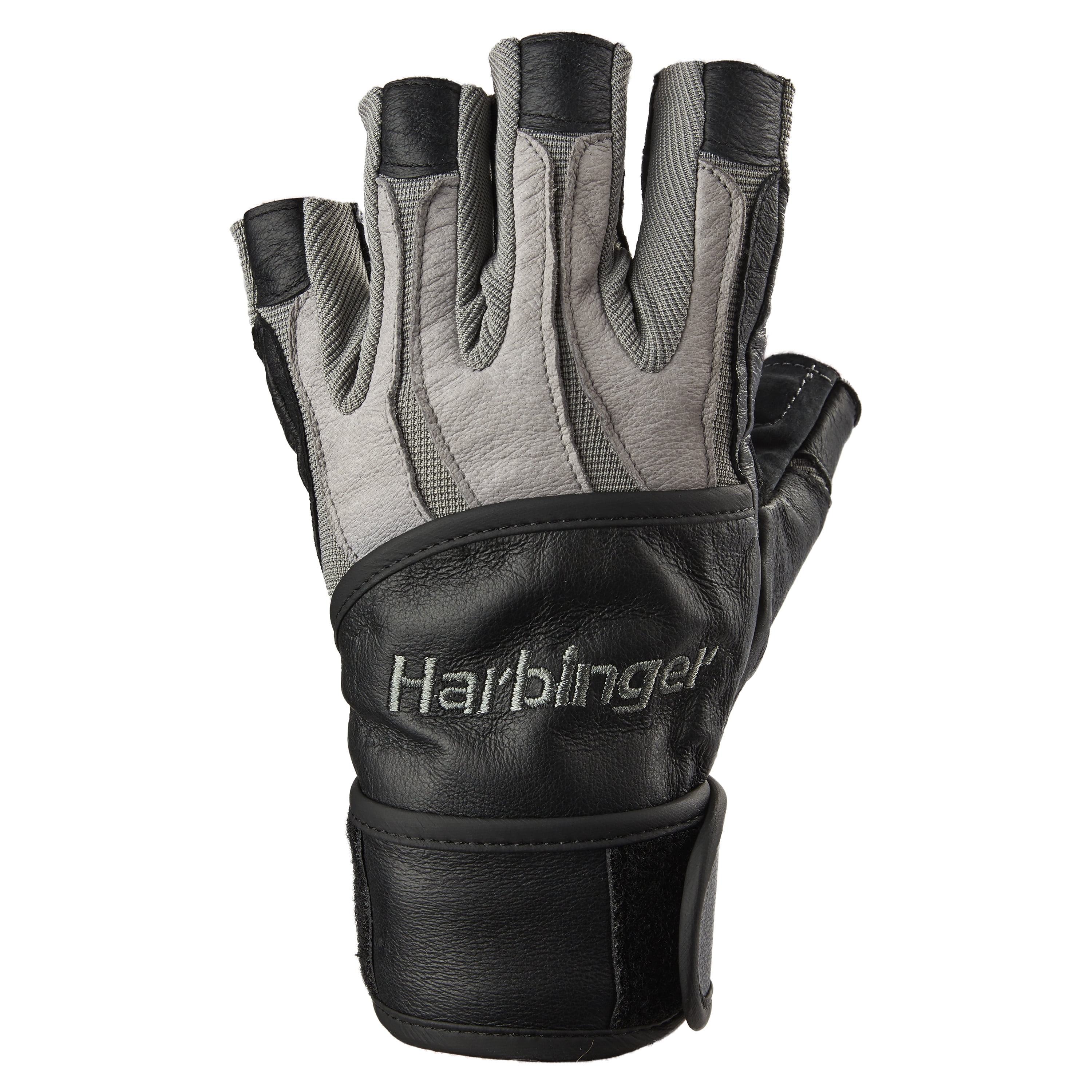 Harbinger BioForm Wristwrap Weightlifting Glove with HeatActivated
