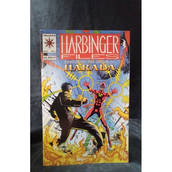 Pre-Owned Harbinger Files #1 1994 Valiant Comics Comic Book