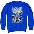 thumbnail image 1 of Harbinger Foot Forward Adult Crewneck Sweatshirt Royal Blue, 1 of 2