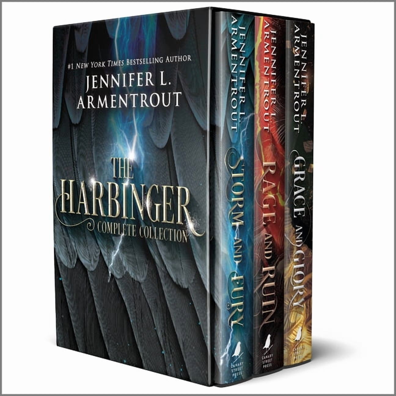 Harbinger Jennifer Armentrout Harbinger Series Box Set: Storm and Fury, Rage and Ruin, Grace and Glory, (Paperback)