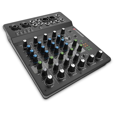 Harbinger LV8 8-Channel Analog Mixer with Bluetooth