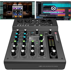 Harbinger LX8 8-Channel Analog Mixer With Bluetooth, FX and USB Audio