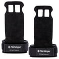 thumbnail image 1 of Harbinger Leather Palm Grips for Weight Lifting Hand Protection, Large, 1 of 6