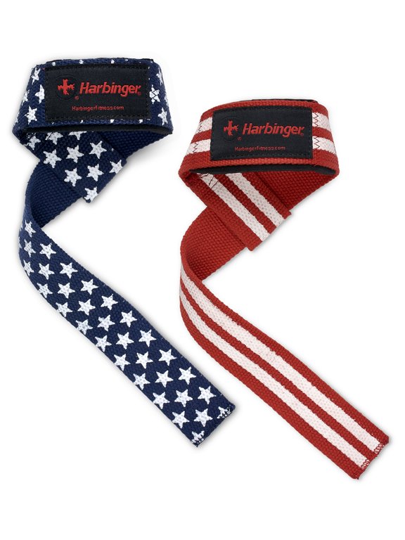 Padded Cotton Lifting Straps Unisex Flag 21.5"