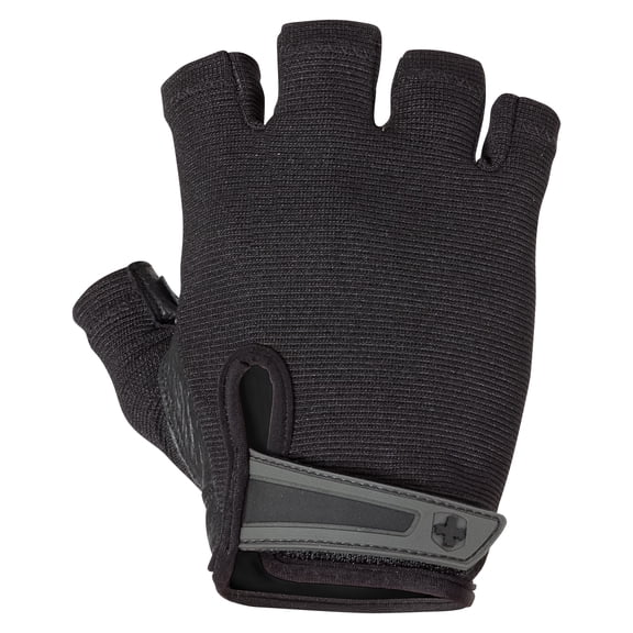 Harbinger Power Weightlifting Gloves with StretchBack Mesh and Leather Palm (Pair), XX-Large