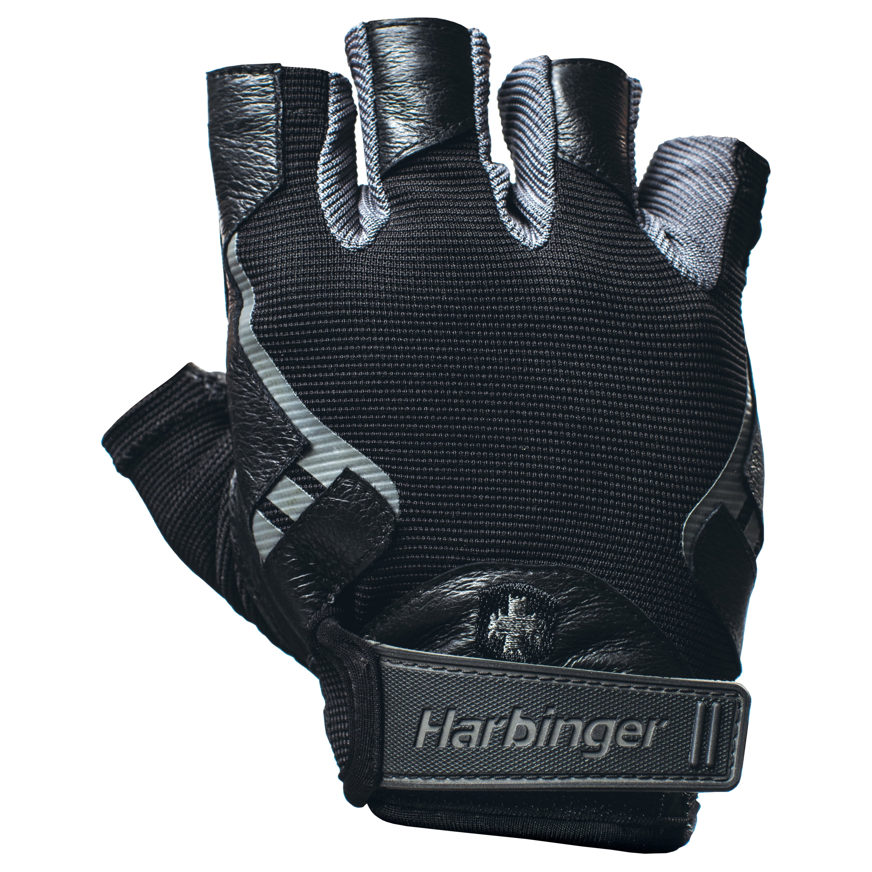 Harbinger Pro NonWristwrap Weightlifting Gloves with Vented Cushioned
