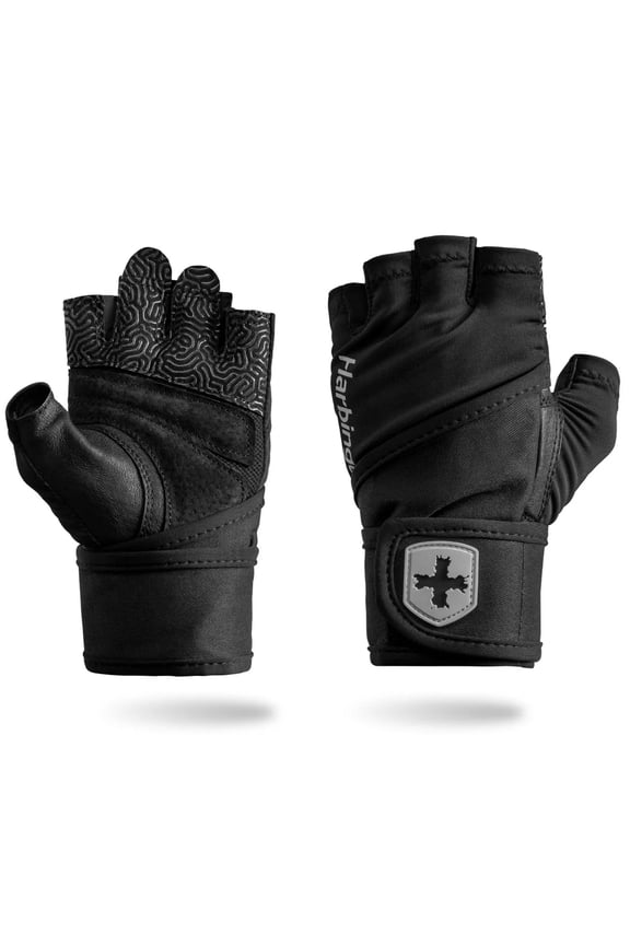Men's Pro Wrist Wrap Gloves 3.0 - Black - Xlarge